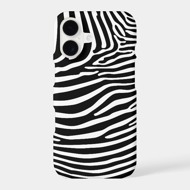 Zebra Animalprint Iphone Case (Back)