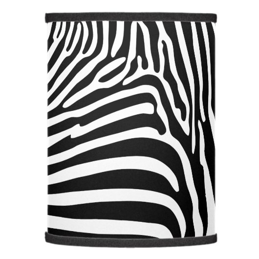 Zebra Animalprint Lamp Shade (Left)