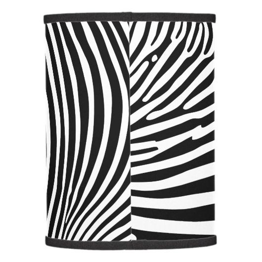 Zebra Animalprint Lamp Shade (Back)