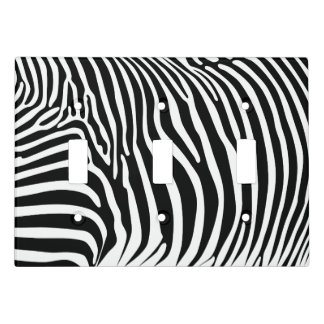 Zebra Animalprint Light Switch Cover