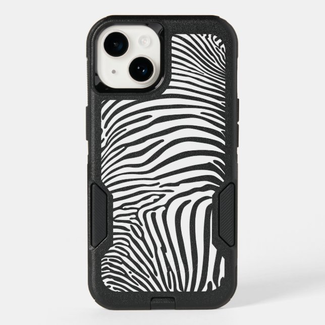 Zebra Animalprint Otterbox iPhone Case (Back)