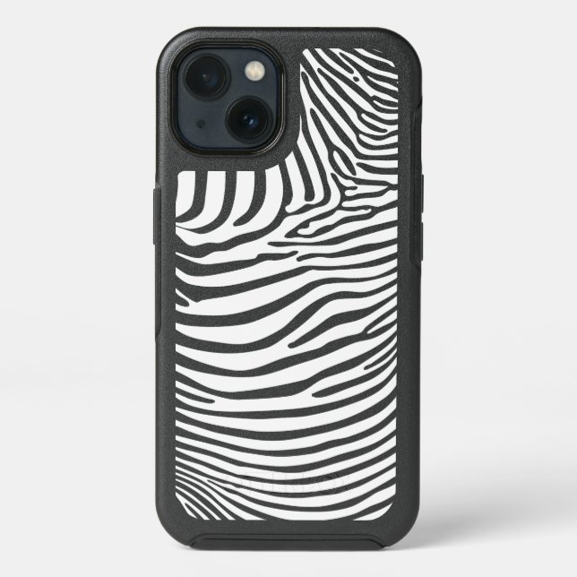 Zebra Animalprint Otterbox iPhone Case (Back)