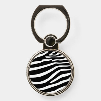 Zebra Animalprint Phone Ring Stand