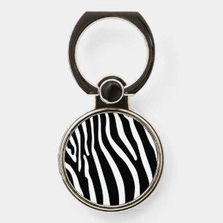 Zebra Animalprint Phone Ring Stand