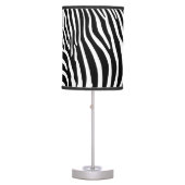 Zebra Animalprint Table Lamp (Front)