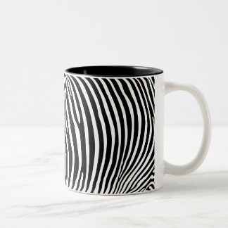 Zebra Animalprint Two-Tone Coffee Mug