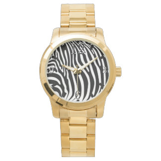 Zebra Animalprint Watch