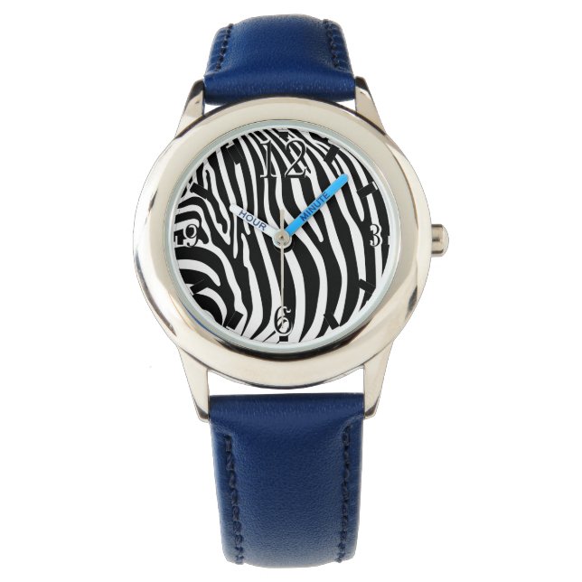 Zebra Animalprint Watch (Front)