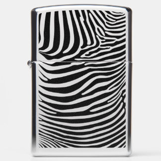 Zebra Animalprint Zippo Lighter