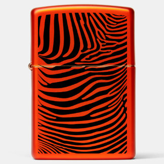 Zebra Animalprint Zippo Lighter