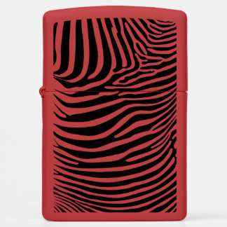 Zebra Animalprint Zippo Lighter