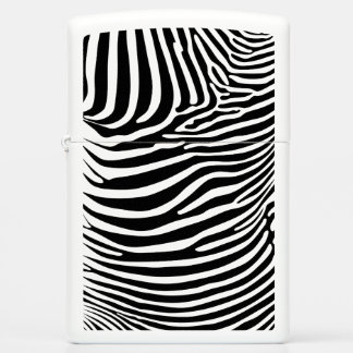 Zebra Animalprint Zippo Lighter