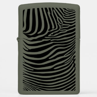 Zebra Animalprint Zippo Lighter