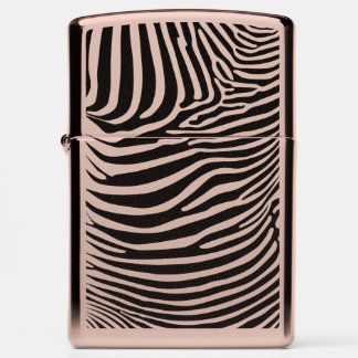 Zebra Animalprint Zippo Lighter