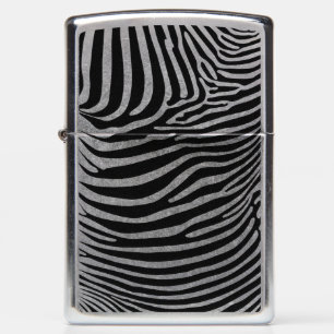 Zebra Animalprint Zippo Lighter