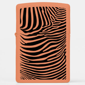 Zebra Animalprint Zippo Lighter