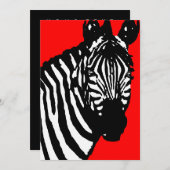 zebra announcements / invitations (Front/Back)