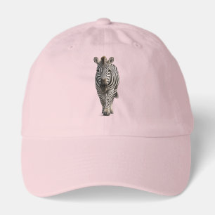 Zebra Approaching Hat