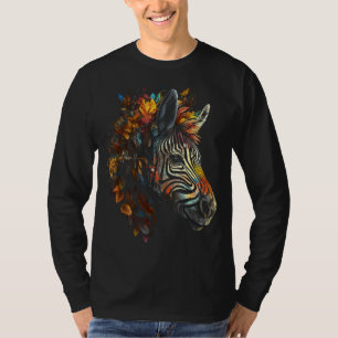 Zebra Art - Animal Lovers Zoo Animal Zebra T-Shirt