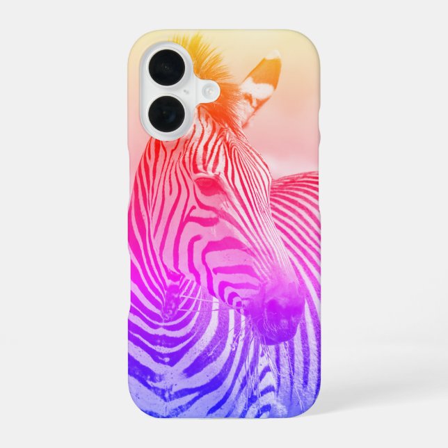 Zebra Art iPhone Case (Back)