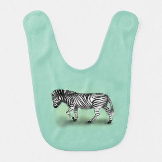 "Zebra" Baby Bib