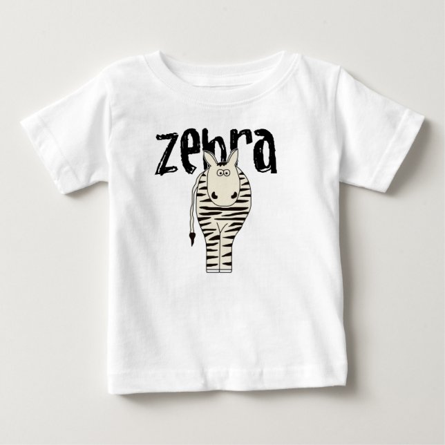 Zebra Baby T-Shirt (Front)