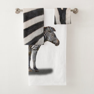 ZEBRA BATH TOWEL SET