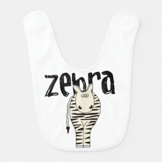 Zebra Bib