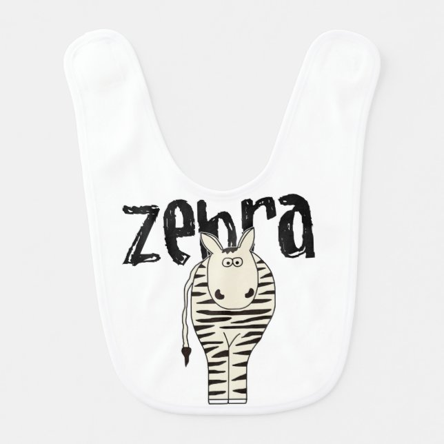 Zebra Bib (Front)
