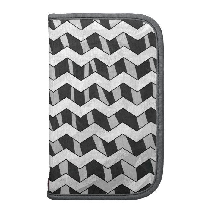 Zebra Black and Gray Print Organizers