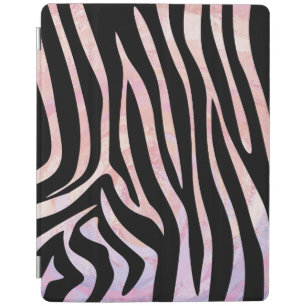 Zebra Black and Pink Print iPad Smart Cover