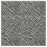 Zebra black and white striped design fabric