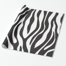 Zebra Black & White Striped Pattern