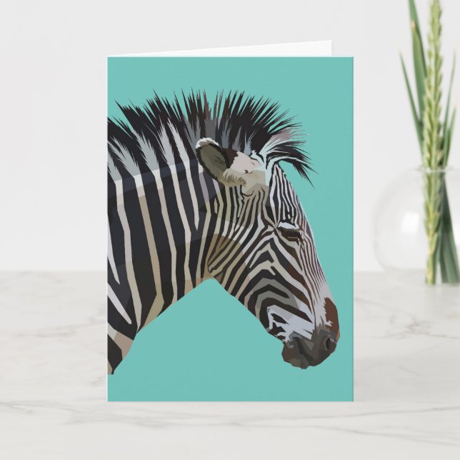 ZEBRA BLANK CARD (Front)