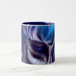 Zebra Blue Art Mug