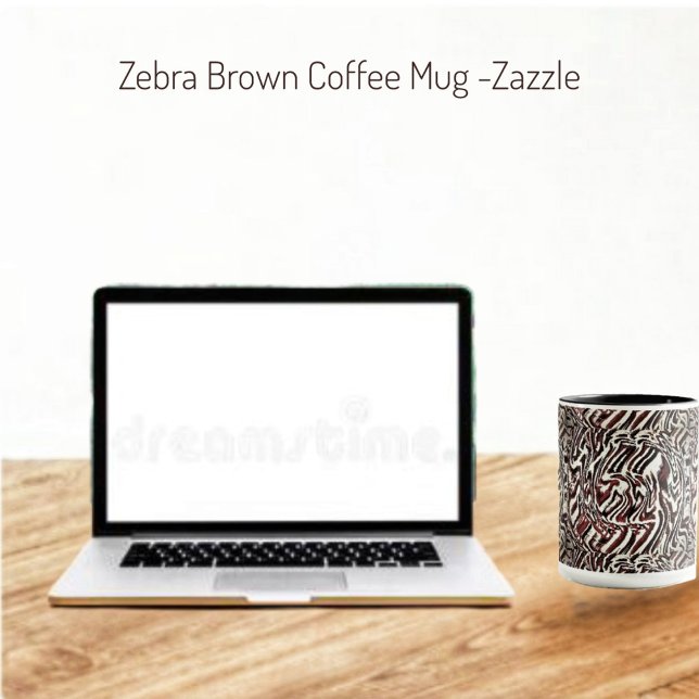 Zebra Brown Mug (Creator Uploaded)