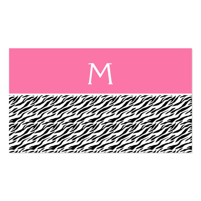 Zebra Business Cards