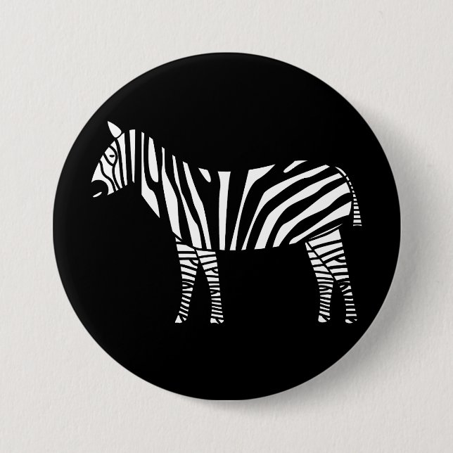 Zebra Button (Front)