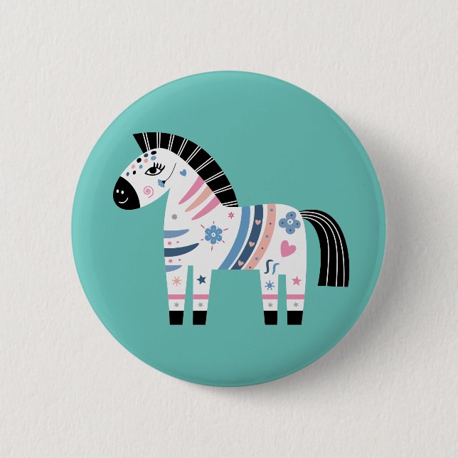 Zebra Button (Front)
