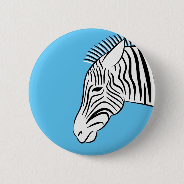 Zebra Button (Front)