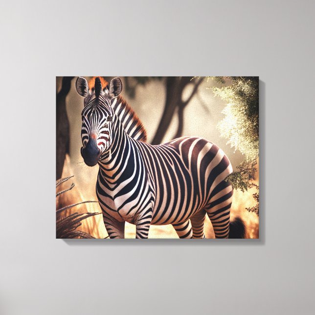 Zebra Canvas - Jungle (Front)