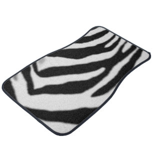 Zebra Car Floor Mat