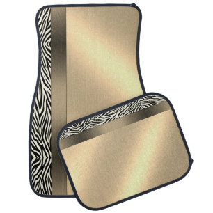 Zebra Car Floor Mat