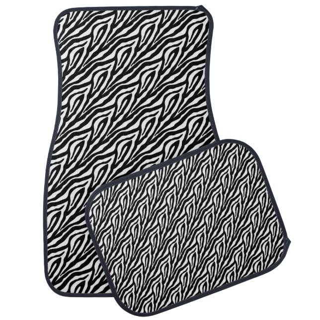 Zebra Car Mats (Set)