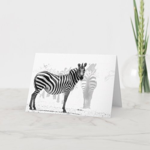 Zebra Card