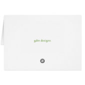 Zebra Cards (Back Horizontal)