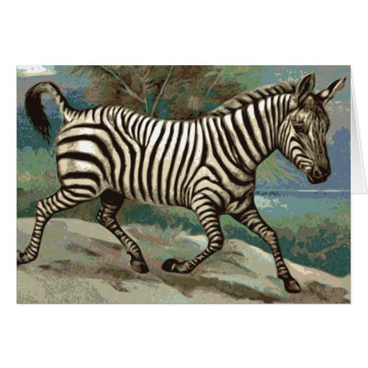 Zebra Cards (Front Horizontal)