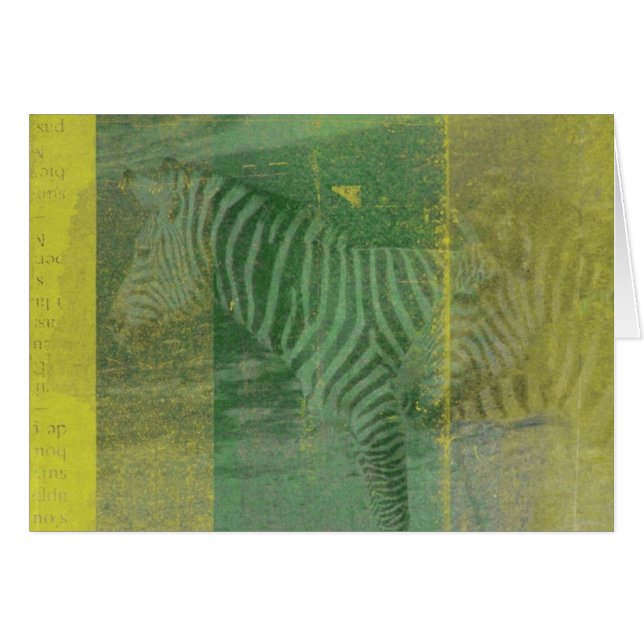 Zebra Cards (Front Horizontal)