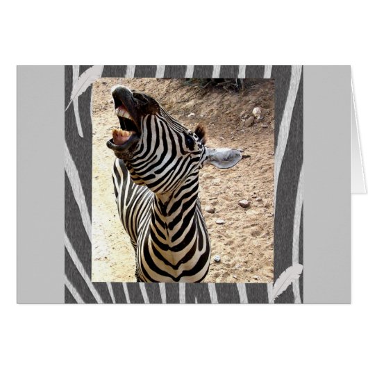 Zebra Cards (Front Horizontal)
