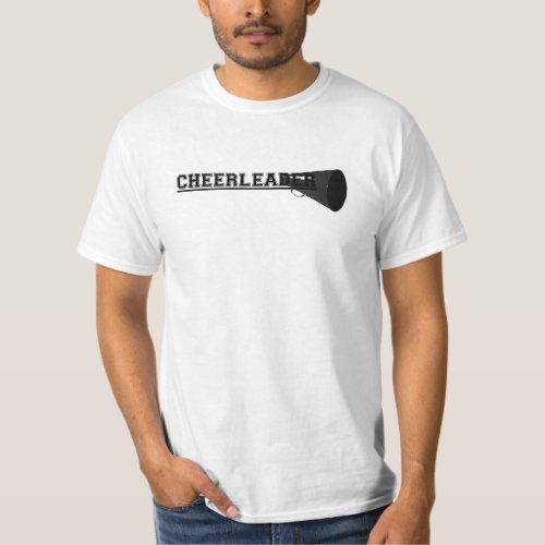 Zebra cheerleader t shirt
